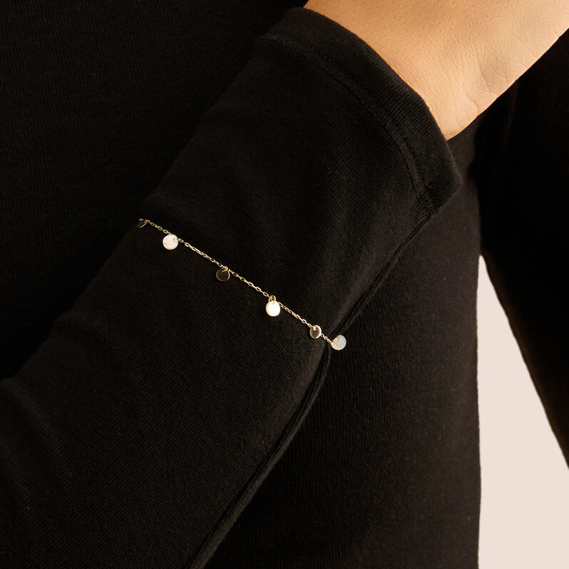 Bracciale Beverly Oro Giallo Madreperla - Bracciali Amicizia Donna | Stroili