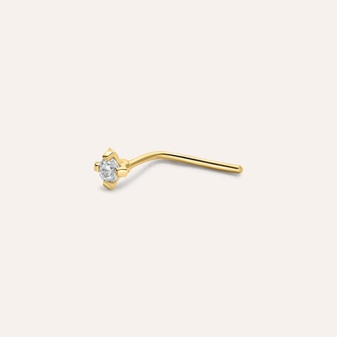 Piercing Naso Punto Luce Bon Ton Oro Giallo Cubic Zirconia - Piercing Naso Donna | Stroili