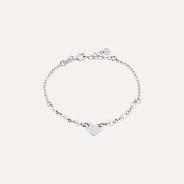 Bracciale Silver Pearls Argento Rodiato Perla sintentica