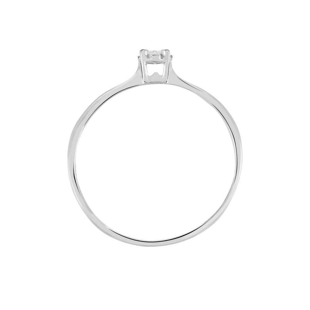 Anello Solitario Diamazing Oro Bianco Diamante