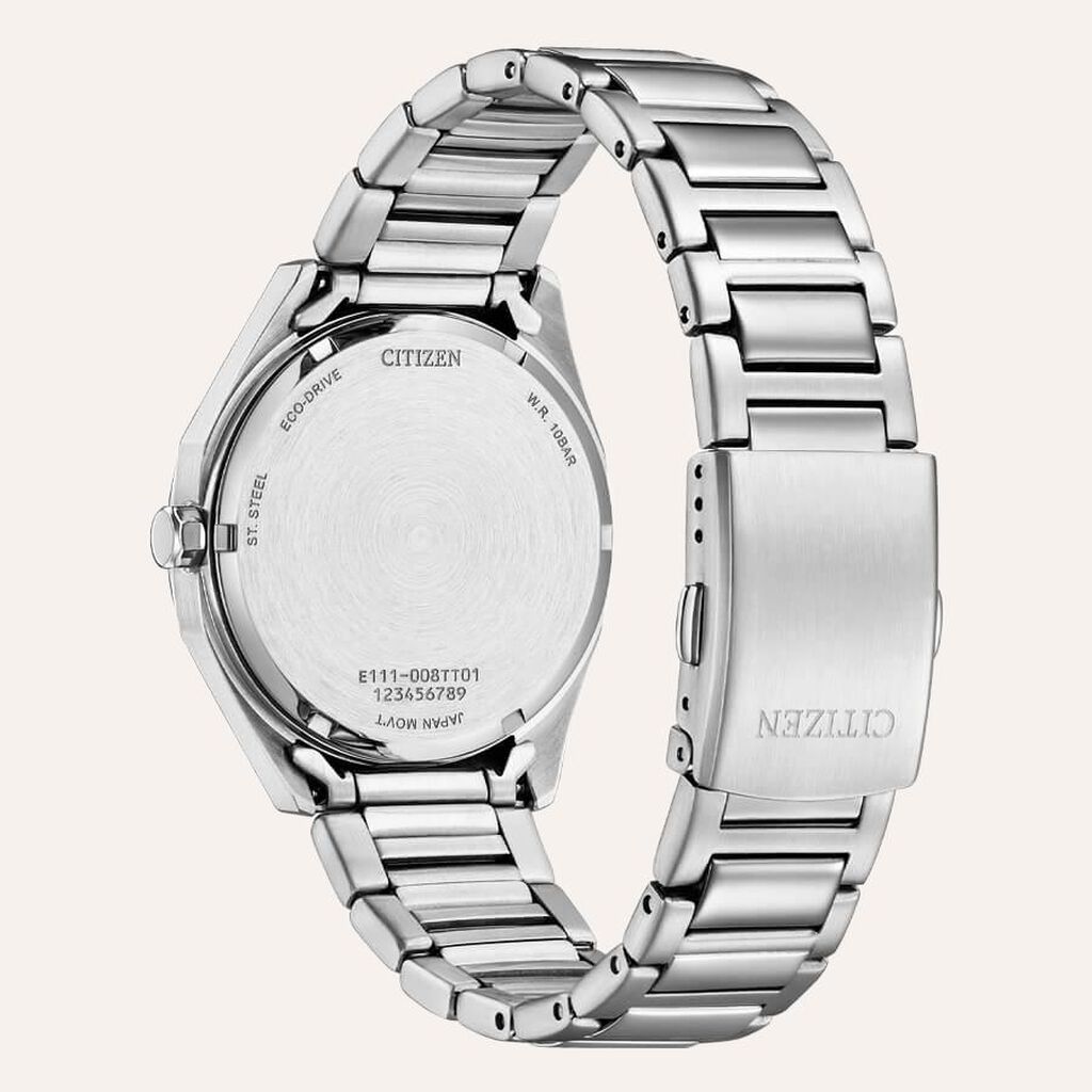 Orologio Eco Drive Citizen Ore Felici Bm7620-83l