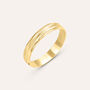 Fede Classica Diamantata 3.3 mm Oro Giallo