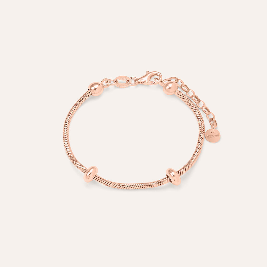 Bracciale Love Beats Argento Rosa