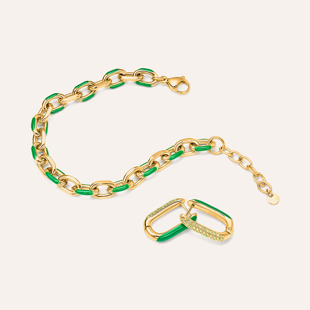 Bracciale Catena Lady Sweet Acciaio Dorato - Bracciali Donna | Stroili