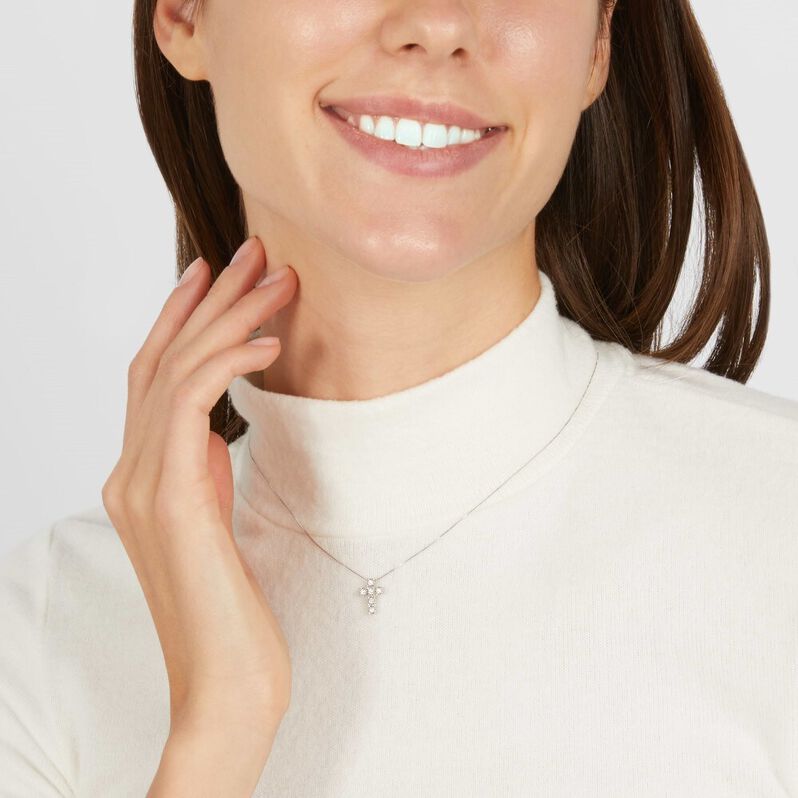 Collana Diamotion Oro Bianco Diamante - Collane Donna | Stroili