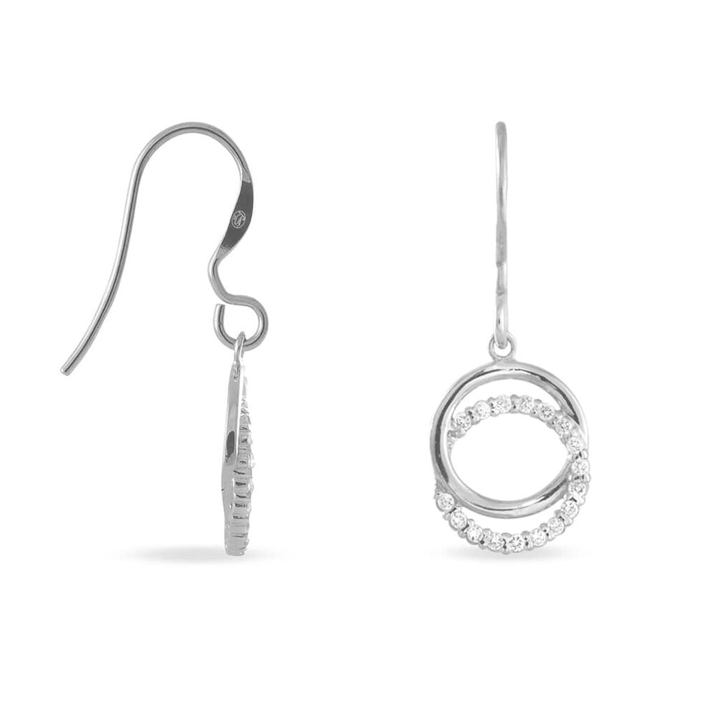 Orecchini Pendenti Silver Shine Argento Rodiato Cubic Zirconia - Orecchini Pendenti Donna | Stroili