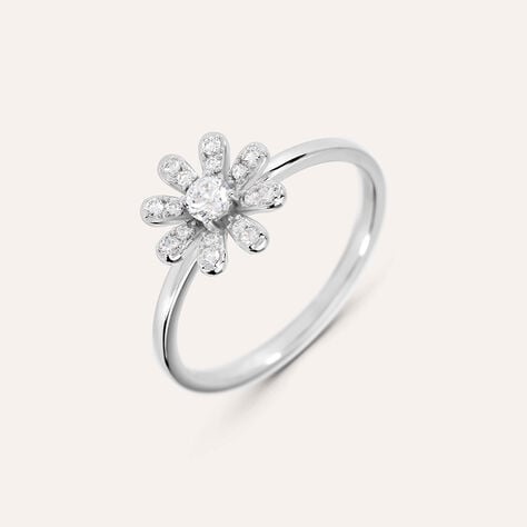 Anello Fantasia Silver Moments Argento Rodiato Cubic Zirconia - Anelli con Pietre Donna | Stroili