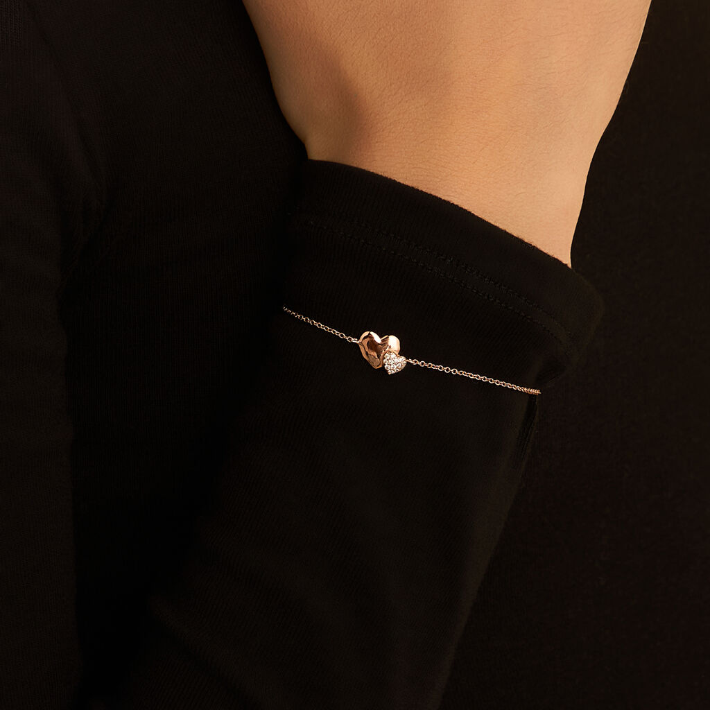 Bracciale Silver Moments Argento Rosa Cubic Zirconia - Bracciali Amicizia Donna | Stroili