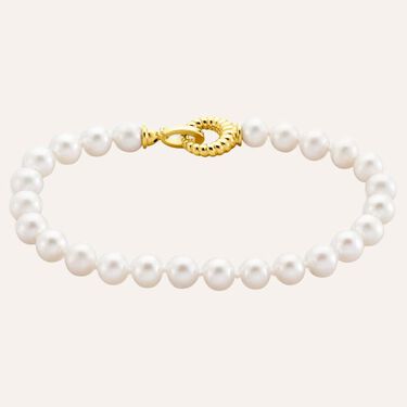 Bracciale Gabrielle Oro Giallo Perla D'Acqua Dolce