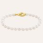 Bracciale Gabrielle Oro Giallo Perla D'Acqua Dolce