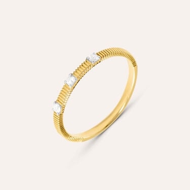 Anello Fantasia Sophia Oro Giallo Diamante