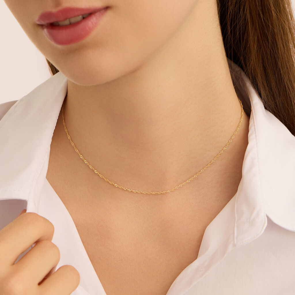 Catenina Poème Oro Giallo - Catenina Donna | Stroili