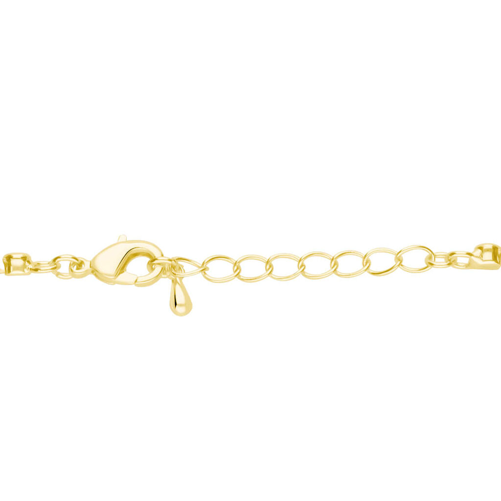 Bracciale Tennis Romantic Shine Metallo Dorato Cristallo - Bracciali Tennis Donna | Stroili