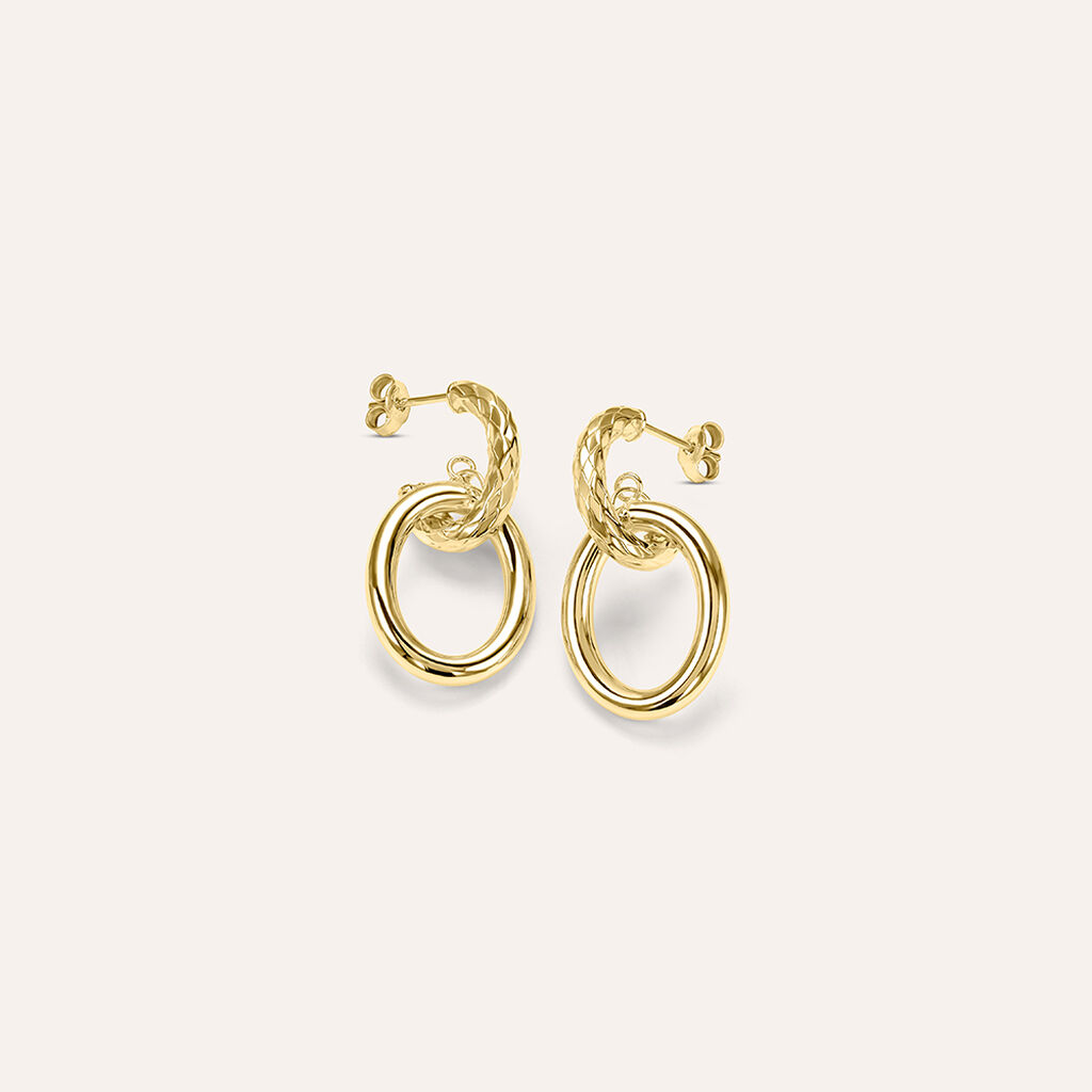 Orecchini Pendenti Gold Essence Oro Giallo - Orecchini Pendenti Donna | Stroili