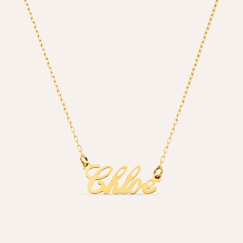 Collana Chloe Gold Names Oro Giallo - Collane Unisex | Stroili