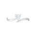 Anello Solitario Claire Oro Bianco Cubic Zirconia - Anelli con Pietre Donna | Stroili