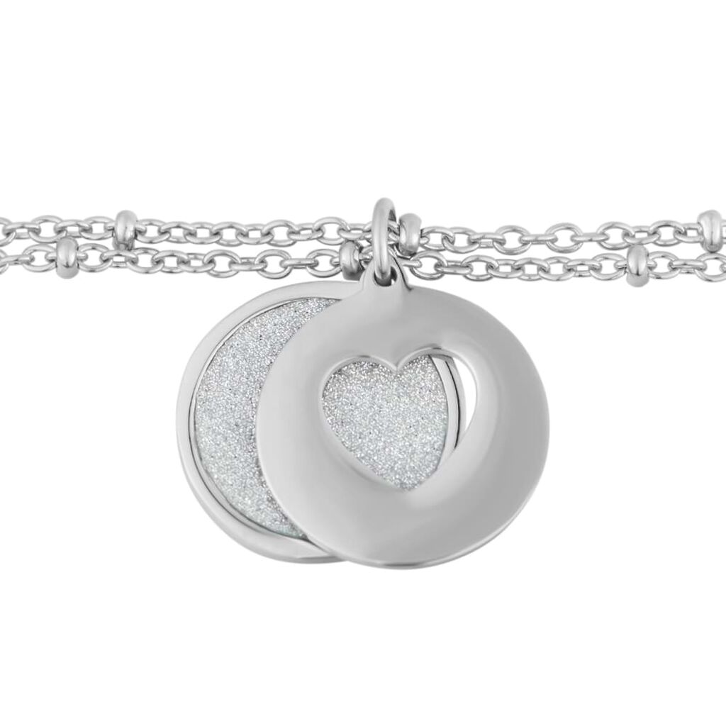 Bracciale Lady Shine Acciaio Cuore - Bracciali Donna | Stroili