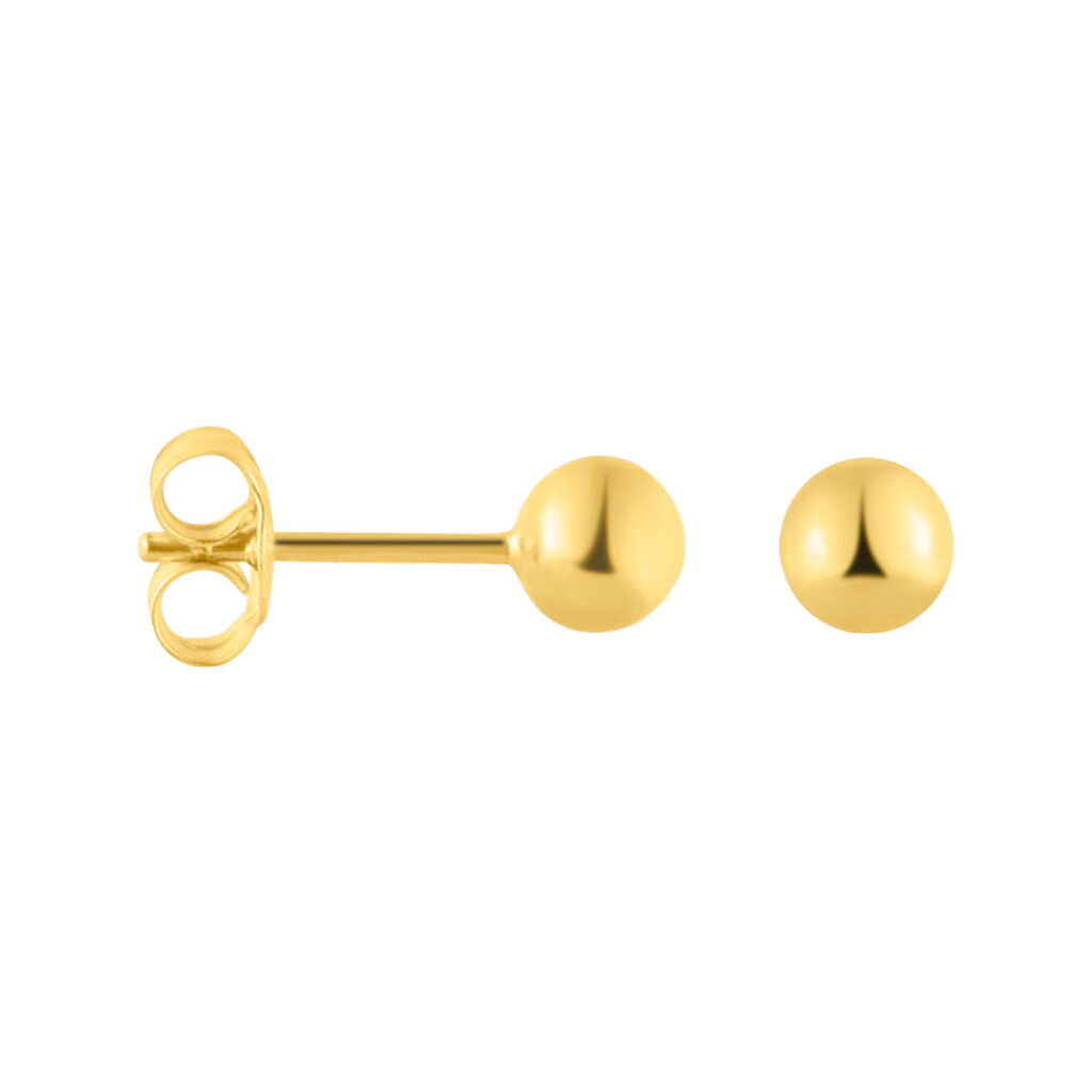 Orecchini Lobo Gold Essence Oro Giallo - Orecchini a Lobo Donna | Stroili