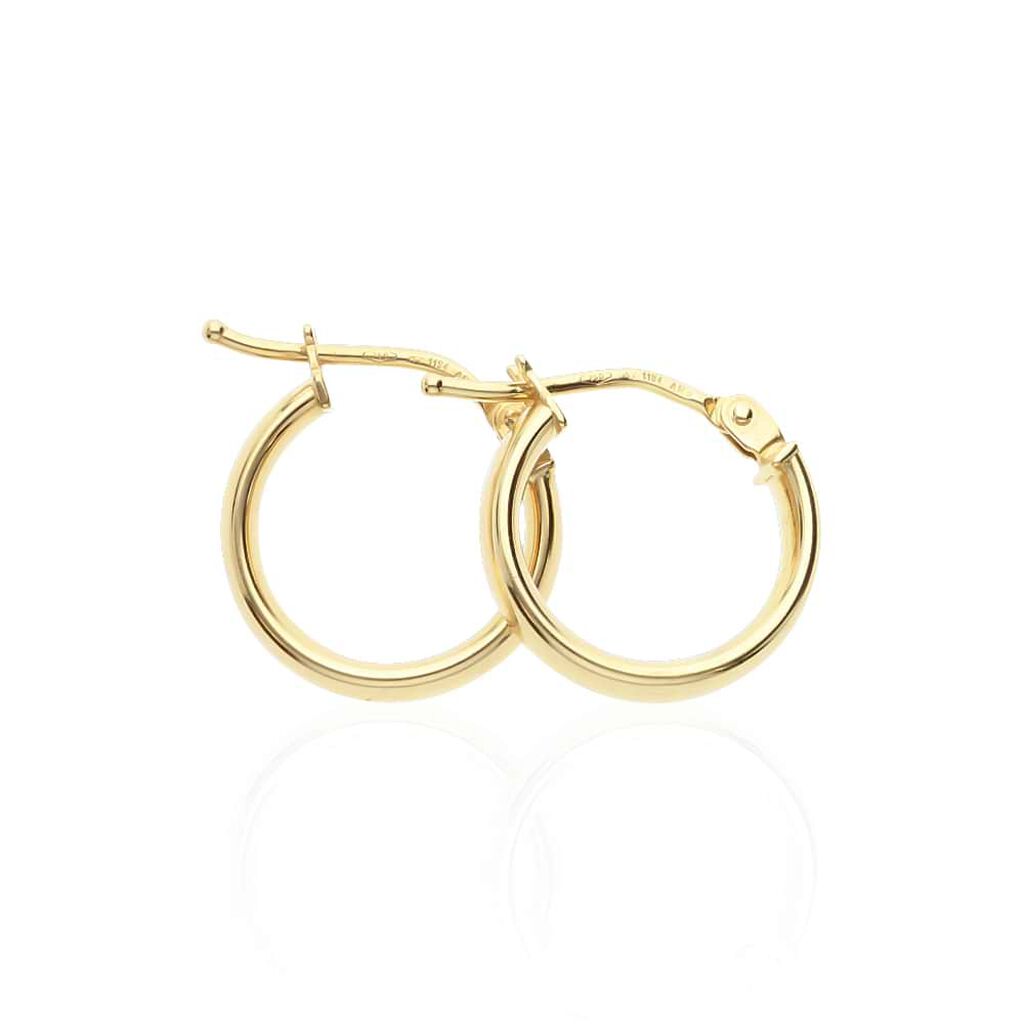 Orecchini A Cerchio Gold Essence Oro Giallo - Orecchini a Cerchio Donna | Stroili