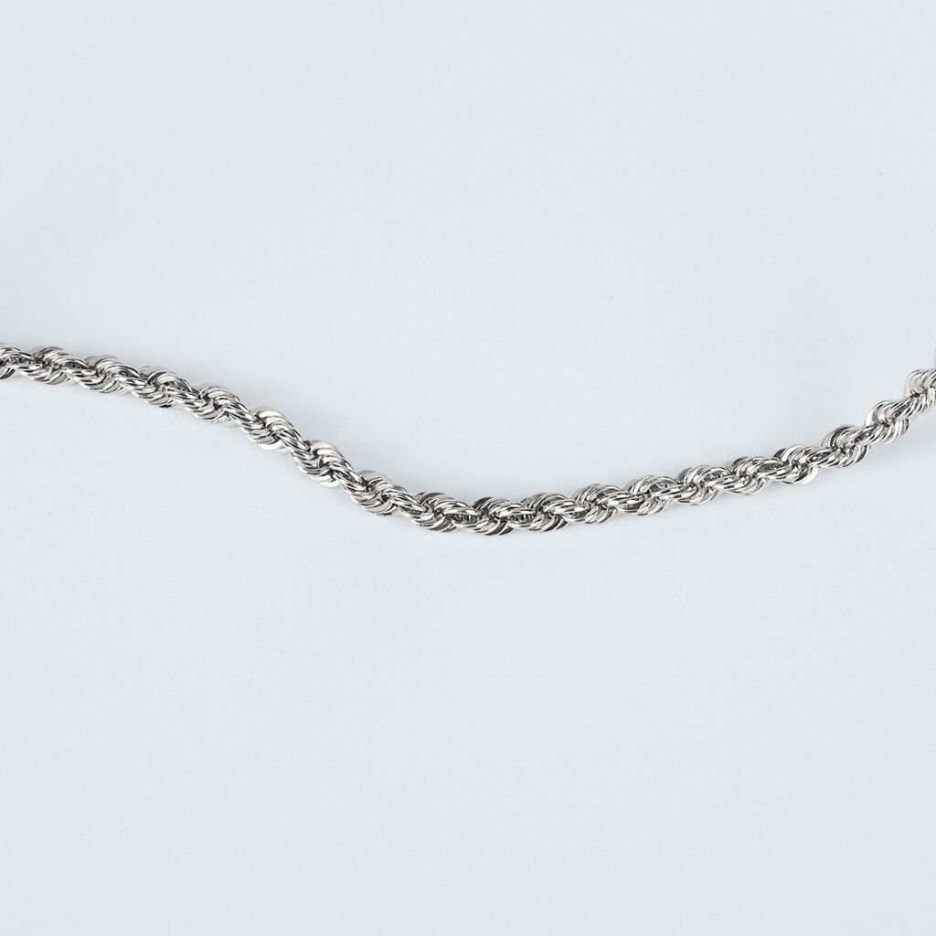 Bracciale Catena Colette Oro Bianco - Bracciali Donna | Stroili
