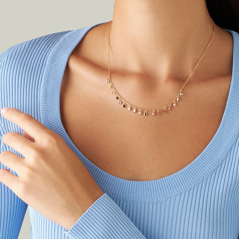 Collana Golden Dream Placcato Oro Giallo Cubic Zirconia - Collane Donna | Stroili