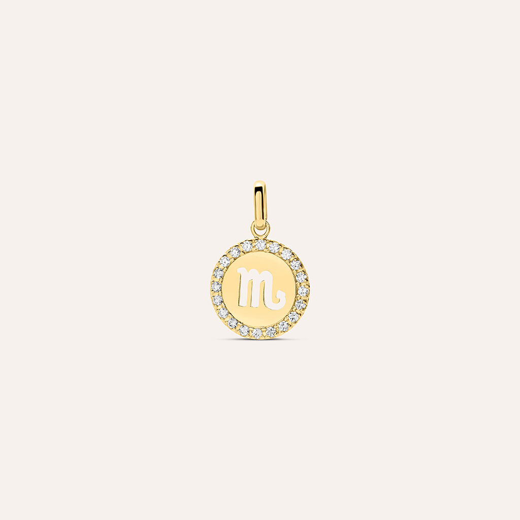 Pendente Poème Oro Giallo Cubic Zirconia - Ciondoli Donna | Stroili