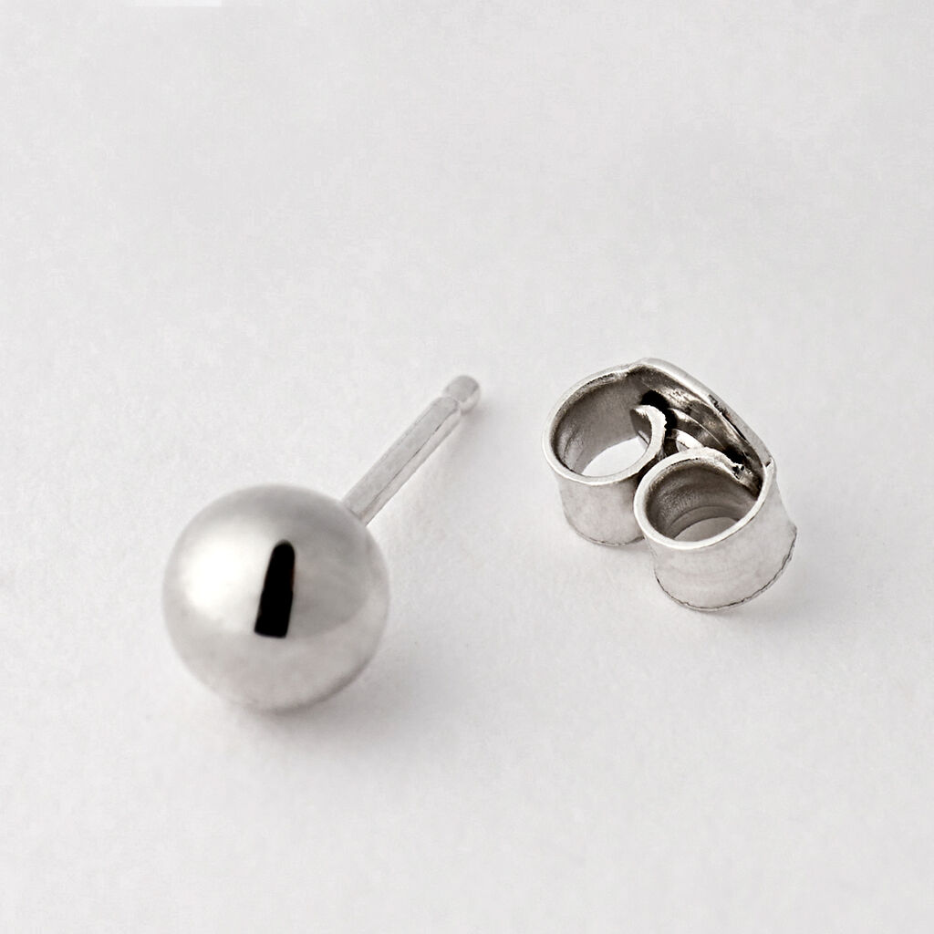 Orecchini In Oro Bianco Farfalle – BIONDO GIOIELLERIA - Foto 6