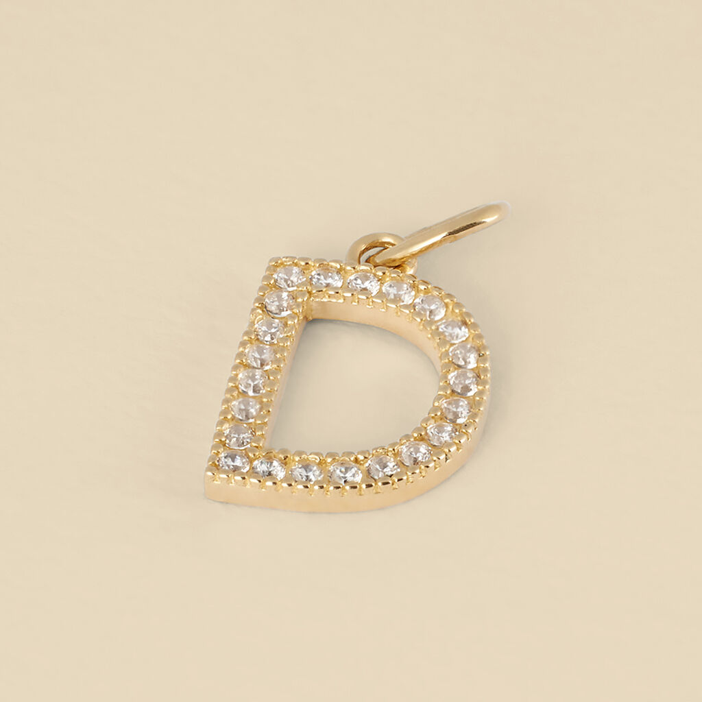 Pendente Poème Oro Giallo Cubic Zirconia - Ciondoli Donna | Stroili