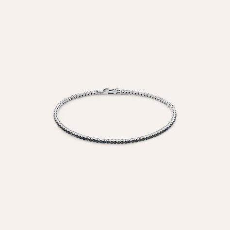 Bracciale Tennis L'homme Or Oro Bianco Spinello - Bracciali Tennis Uomo | Stroili