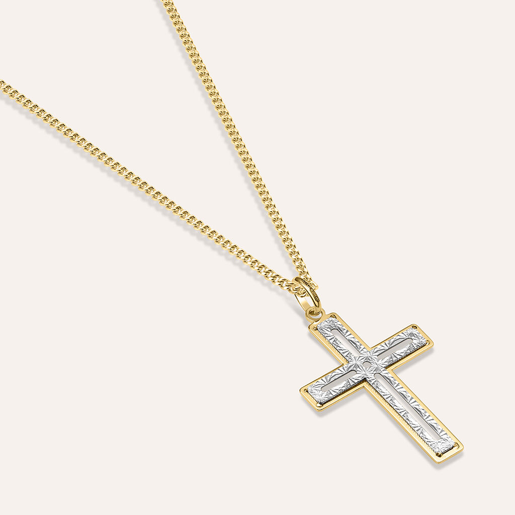 Pendente Holy Oro Bicolore - Ciondoli Unisex | Stroili