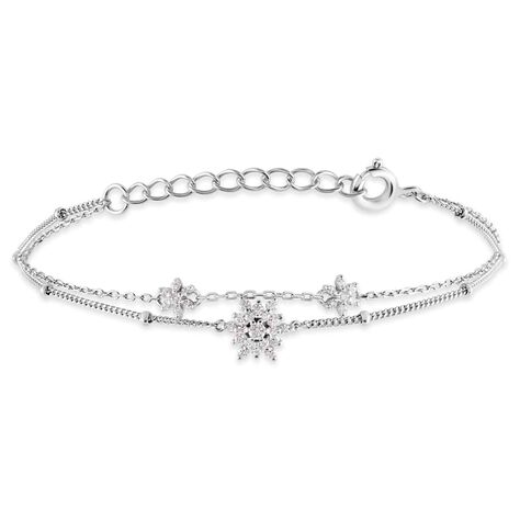 Bracciale Silver Elegance Argento Rodiato Cubic Zirconia - Bracciali Donna | Stroili