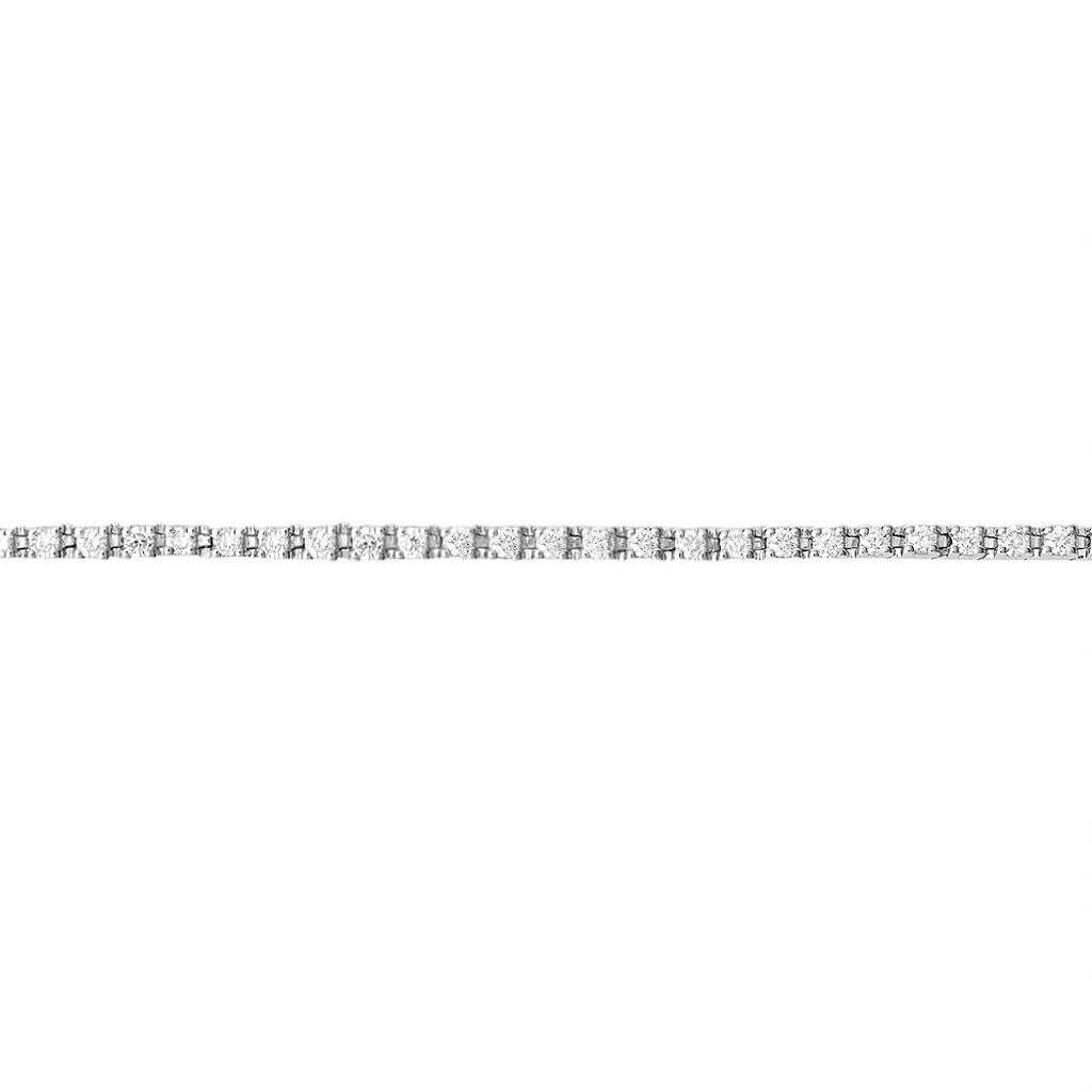 Bracciale Tennis Grace Oro Bianco Diamante - Bracciali Tennis Donna | Stroili