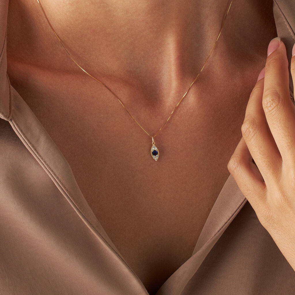 Pendente Poème Oro Giallo Cubic Zirconia - Ciondoli Donna | Stroili
