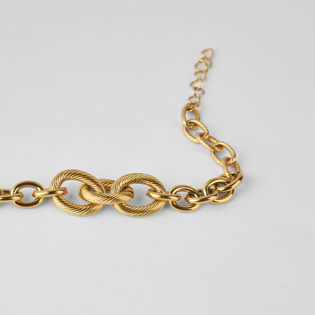 Bracciale Lady Code Acciaio Dorato - Bracciali Donna | Stroili