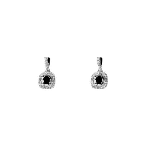 Orecchini Lobo Sophia Oro Bianco Diamante - Orecchini a Lobo Donna | Stroili