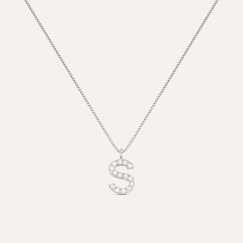 Collana Silver Moments Argento Rodiato Cubic Zirconia - Collane Donna | Stroili