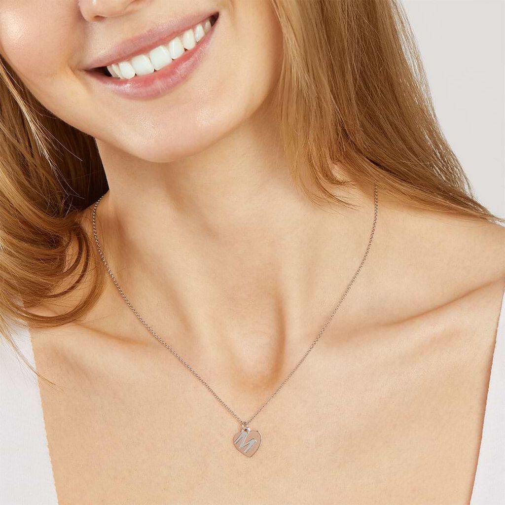Collana Silver Collection Argento Bicolore Bianco / Rosa - Collane Donna | Stroili