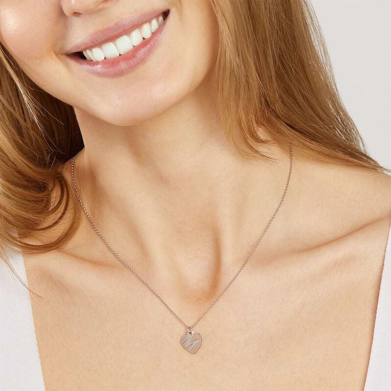 Collana Silver Collection Argento Bicolore Bianco / Rosa - Collane Donna | Stroili