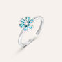 Anello Fantasia Romantic Shine Ottone Cristallo