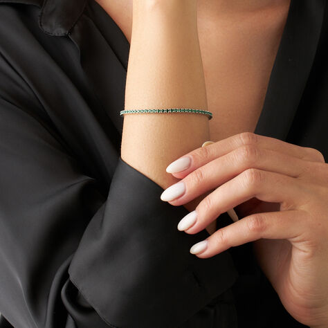 Bracciale Tennis Silver Rainbow Argento Rodiato Cubic Zirconia - Bracciali Tennis Donna | Stroili