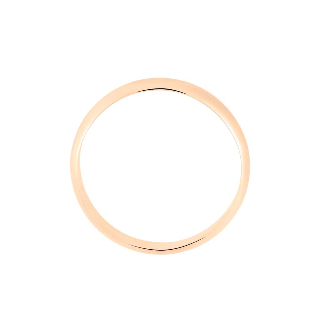 Fede Mantovana Leggera 5 mm Oro Rosa - Anelli con Incisione Unisex | Stroili