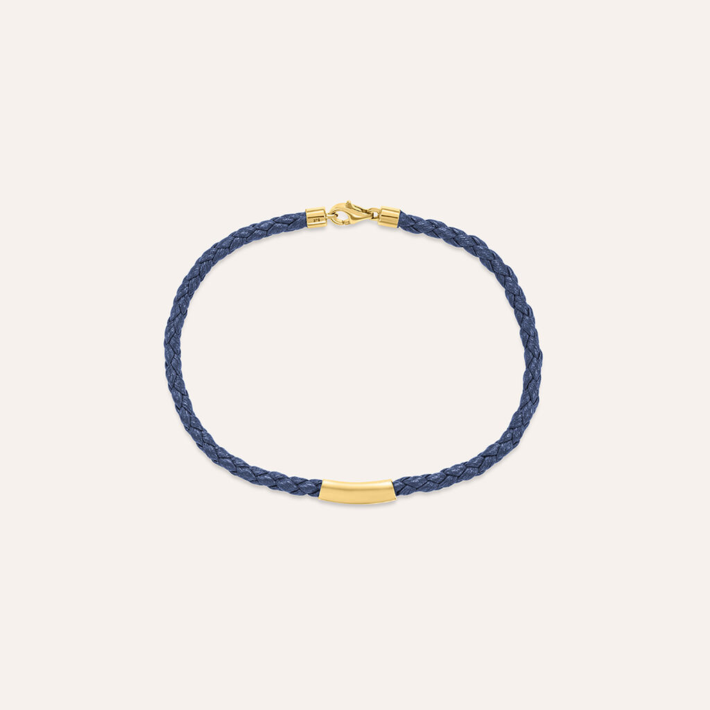 Bracciale Con Targhetta L'homme Or Oro Giallo