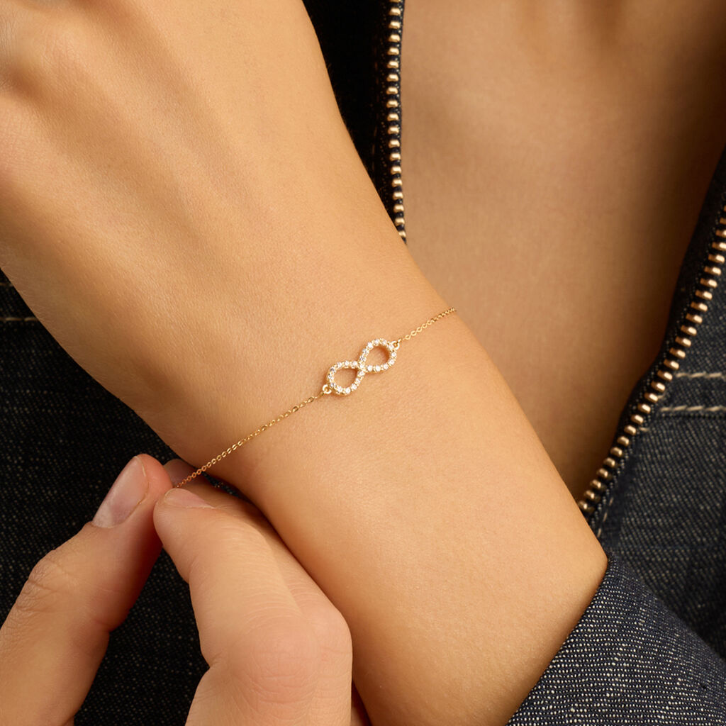 Bracciale Claire Oro Giallo Cubic Zirconia