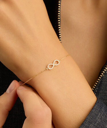 Bracciale Claire Oro Giallo Cubic Zirconia