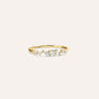 Anello Riviere Diamade Glam Oro Giallo Diamante Lab-Grown