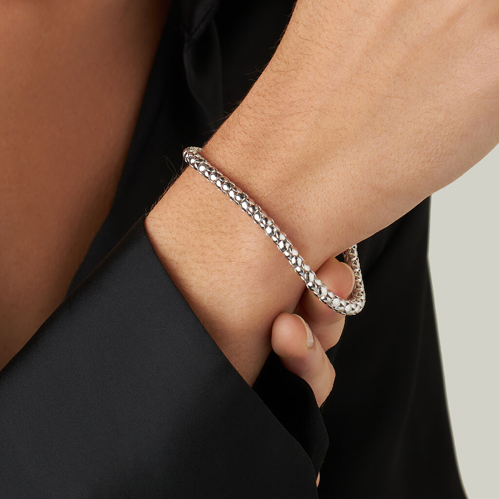 Bracciale Catena Silver Collection Argento Rodiato - Bracciali Donna | Stroili