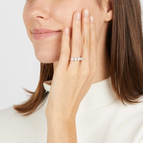 Anello Riviere Diamotion Oro Bianco Diamante - Anelli Riviere Donna | Stroili