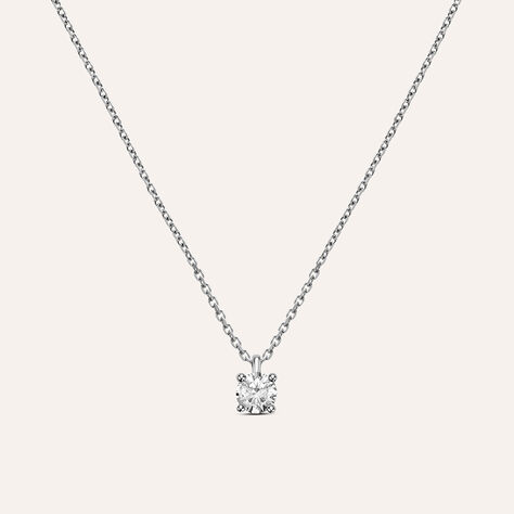 Collana Punto Luce Firmamenti Oro Bianco Diamante - Collane Donna | Stroili