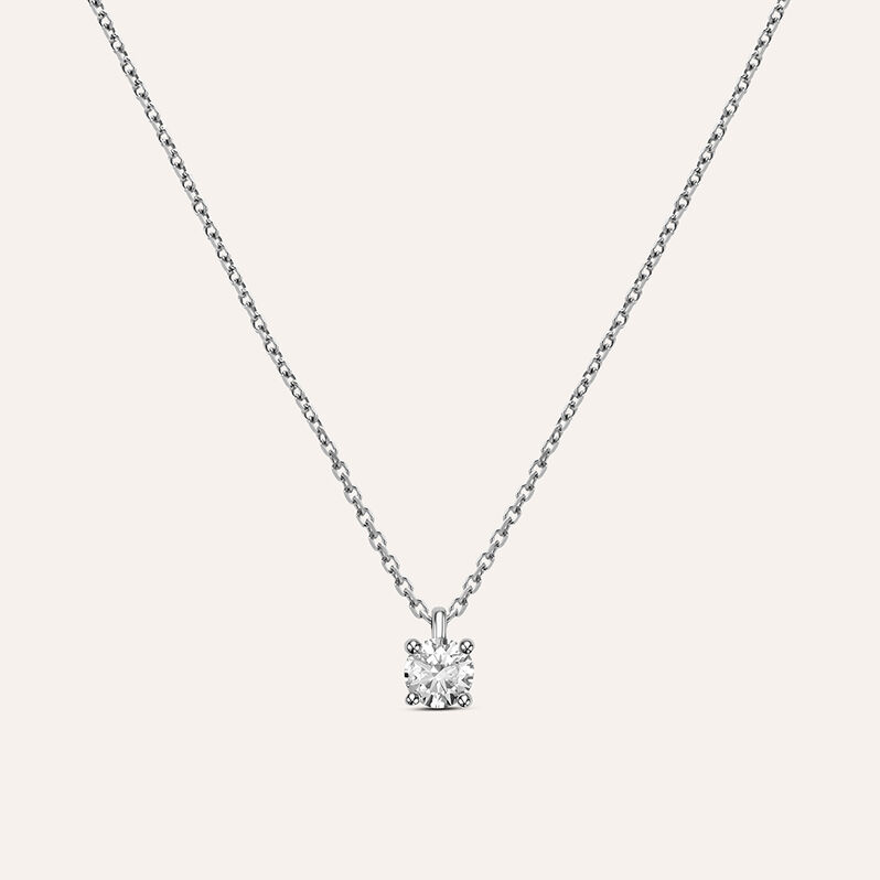 Collana Punto Luce Firmamenti Oro Bianco Diamante - Collane Donna | Stroili