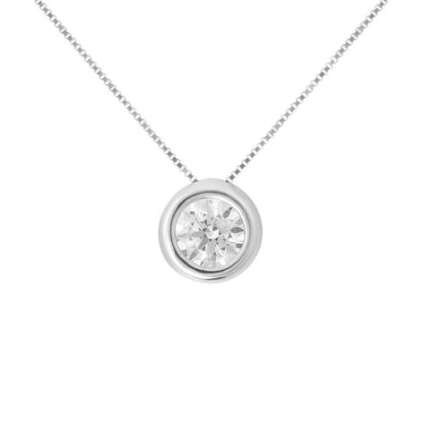 Collana Punto Luce Claire Oro Bianco Cubic Zirconia - Collane Punto Luce Donna | Stroili